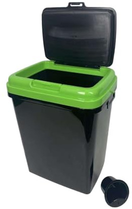 HH Home Hut 35L Large Pet Food Container Dog Cat Animal Storage Bin 16KG Dry Feed 23KG Seed Including Air Tight Seal
