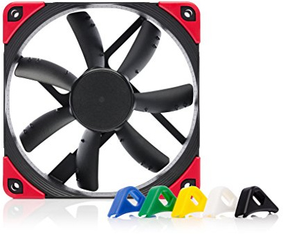 Noctua Bundle: 4x NF-S12A PWM chromax.black.swap, Leiser Premium-Lüfter, 4-Pin (120mm, Schwarz)