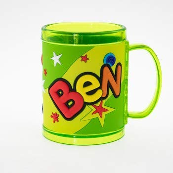 H&H 03873010015 Kinderbecher - Namensbecher, Mehrfarbig