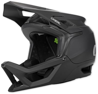O'NEAL Transition Helm I Mountainbike Helm | Enduro MTB Downhill | Leichter und sportlicher Fahrradhelm Damen & Herren mit guter BelüftungI Schwarz I Größe L