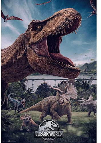 ABYstyle Jurassic World Poster, 91.5 x 61cm