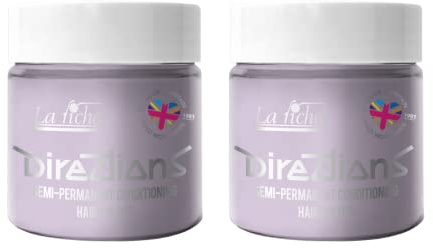 2x La Riche Directions Semi-Permanent Hair Color 100ml Tub - White Toner