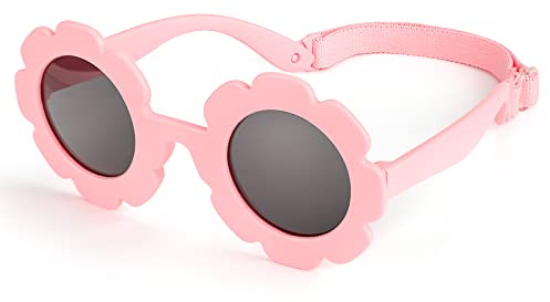 Hifot Gafas de sol Polarizadas para Bebé, Polarizadas UV400 100% protección Rayos UVA Gafas de Sol Marco Flexible Gafas de Sol Infantiles - De 2años a 10años