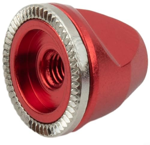 High Strength M5 Wheel Nuts, Quick Release Axle Bolt for Mountain Bike Hub, (Red)
