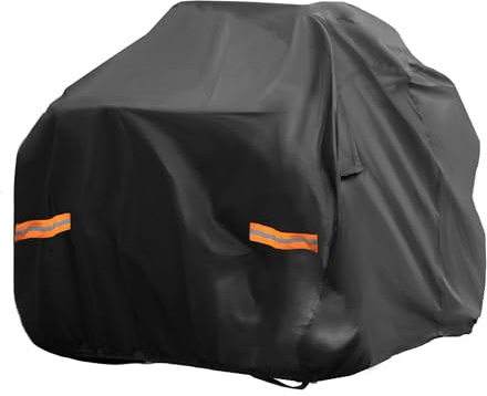 QUARKZMAN ATV-Abdeckung Für Can-Am Outlander MAX XT 1 STK. | Für Can-am Outlander MAX DPS/XT/LIMITED, 240x122x135cm, 210D-PU, Wasserdicht, Winddicht, UV-Schutz, Aufbewahrungstasche