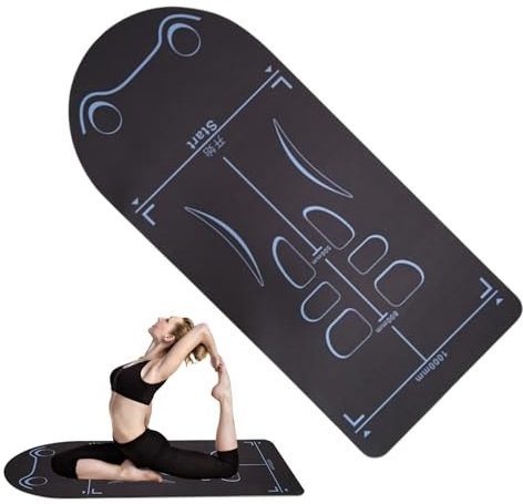 Trainingsmatte für zu Hause – stoßabsorbierendes Bauchrollen-Pad | Fitnessmatte 4 mm | Wiederverwendbare Fitnessmatte für Frauen, Männer und Kinder, Training