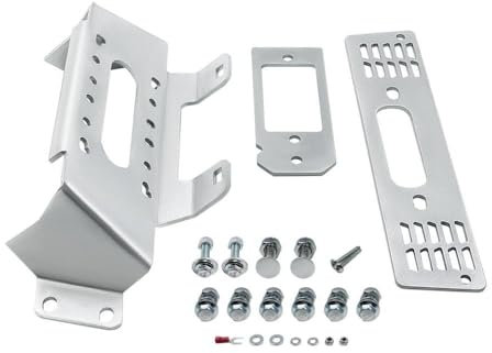 QWsdR Kit de Montaje de cabrestante Compatible con el Soporte de Montaje de Aluminio 4x4 de tamaño Mediano UTVETX para Uso de Dos años