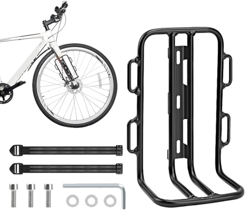 Cycle Fork Mount Bracket – Fahrradgabel-Rack, Schnellspanner, Radhalterung | Halterung aus schwerem Aluminium zur Sicherung von Fahrradgabel in Garagen
