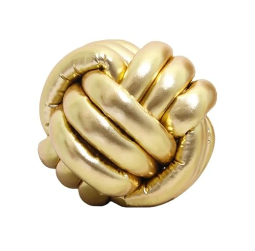 QWWQYDY Cojin Nudos Almohada Decorativa de Felpa for Dormitorio, Almohada con Nudo for el hogar, cojín Suave y cómodo for Ventana, 22/28cm(Diameter 20cm)