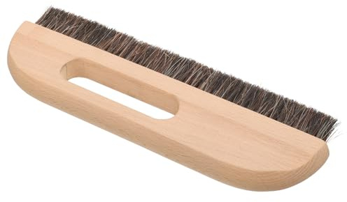 Anneome Wallpaper Pasting Brush with Sturdy Wooden Handle Dense Bristles for Efficient Wallpapering Lightweight and Reusable Wall Smoothing Tool for Home Decorating and DIY