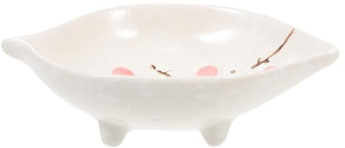 FOMIYES Gamelle Céramique pour Petits Animaux – Bol Résistant aux Morsures en Céramique Lisse de Hérisson – Lot de 2 Bols pour Hamster, Cochon D’Inde et Écureuil, Usage Alimentaire