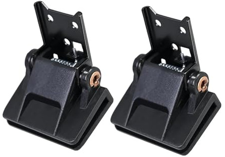 CAZSTYK Charnières professionnelles pour tourne-disque, fiabilité, stabilité, mouvement silencieux, charnières articulées en métal solide, ouverture sans effort, longue durée