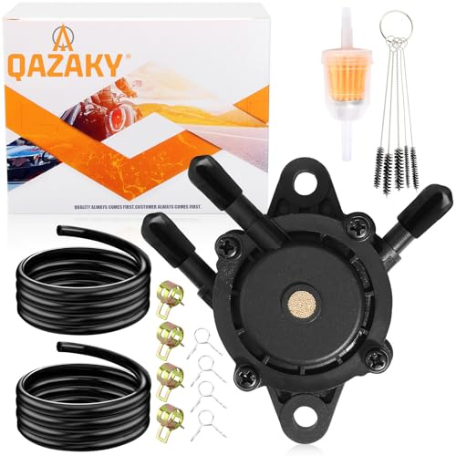 QAZAKY Fuel Pump Compatible with EZGO Gas Club Car Golf Cart 295cc 350cc Robin 4-cycle Engine Kawasaki FE290 FE350 Yamaha G16 G18 G19 G20 G22 G27 G29 72873G01 Marathon TXT RXV ST Medalist DS Precedent