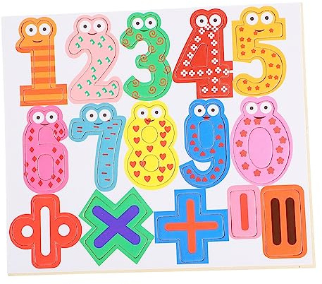 PLAFOPE 2sets Numeri Magnetici Di Adesivi Numeri Per Educazione Matematica Decalcomanie Magnetica Per Frigorifero e Superfici in Ferro Adesivi Per Matematica Per Prima Infanzia