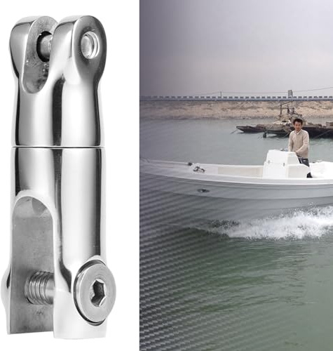 Anker Drehbarer Verbinder Edelstahl Schiffshandware Bootszubehör für 6 8 Mm Kettenbootsanker Drehbarer Edelstahlverbinder für 68 Mm 0,20.