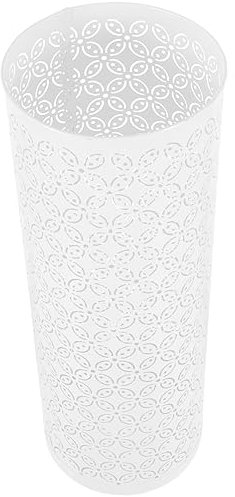 IMIKEYA Vertical Umbrella Storage Bucket Practical Iron Stand for Porch and Doorway Multi-use Organizer for Folding Umbrellas Magazines and Canes Sturdy Design for Indoor and Outdoor Use