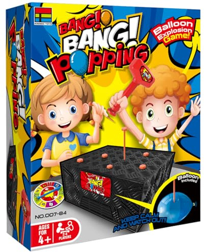 VIPNAJI Giochi da Tavolo,Bomba a Palloncino, Gioco da Tavolo, 4+ Anni, 2+ Giocatori, Gioco da Tavolo per Bambini e Adulti