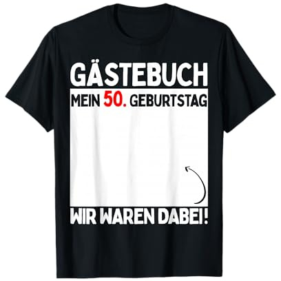 50. Geburtstag Mann Frau 50 Jahre 1976 Deko Lustig Geschenk T-Shirt