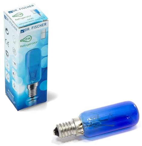 Aspares Fridge Freezer Daylight Lamp Blue Bulb Light Compatible with Neff 25W E14 & 00625325