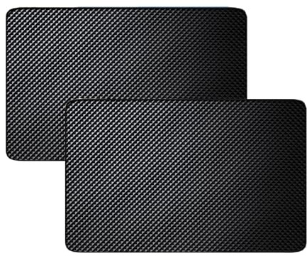2 Stück Auto Antirutschmatte,Silikon Fixierkissen Wird für Auto Armaturenbrett Antirutsch Pads, Universal Antirutschmatte Handy Anti Rutsch Matte für Brillen Handys Verwendet Autodekorationen