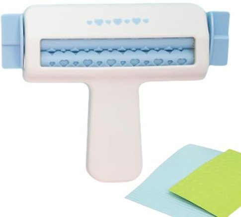 Crimpadora de papel para manualidades, herramienta de crimpado de corrugador para álbumes de recortes, manualidades de bricolaje, crimpadora de papel de mano para cartulina, artes y manualidades