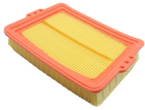 Kacepar Filtro de aire para motocicleta, limpiador de filtro de aire para motocicleta, filtro de admisión compatible con BMW F750GS F850GS F900R F900XR, amarillo