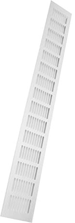 HEEPDD Piastra di Ventilazione Dell'otturatore della Griglia, Flusso D'aria in Lega di Alluminio Resistente Adatto per lo Sfiato per Mobili per, Facile Installare per Cucina e Frigorifero Adatto