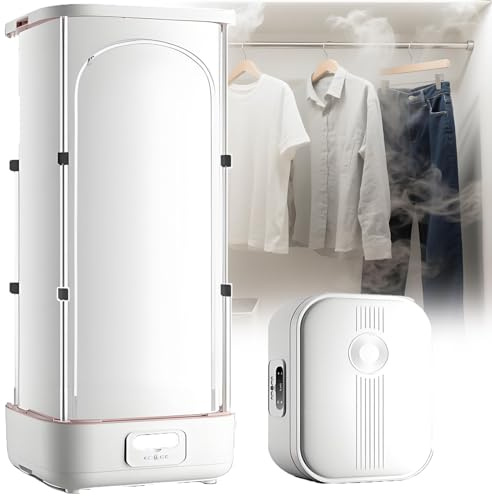 ErShangMao Portable Iron Machine For Clothes,Vertical Steam Iron 900w Automatic Wireless,Portable Steam Drying Machine,Automatic Ironing Machine, For Clothes & Fabric, Quick-Drying Steam