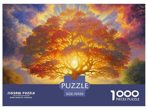 Jigsaw Puzzle Per Adulti E Bambini 1000 Pezzi Albero della vita Puzzle 70x50cm/1000pcs Decompressione E Regalo Puzzle Giochi Per Famiglia Autodboard