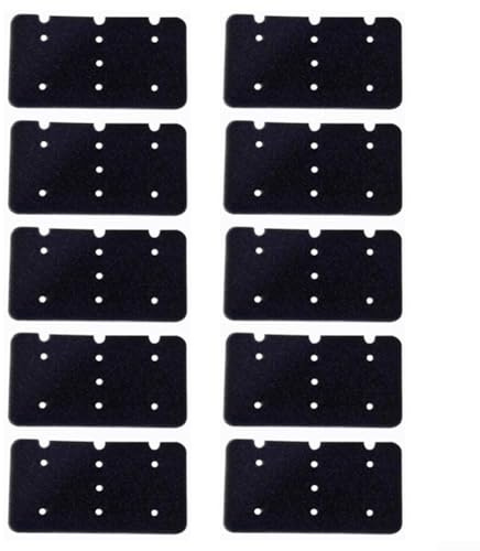 BlesConi 10 filtri in spugna per Casarte e per asciugatrice a pompa di calore Haier, 250 x 130 mm, ricambio filtro lanugine