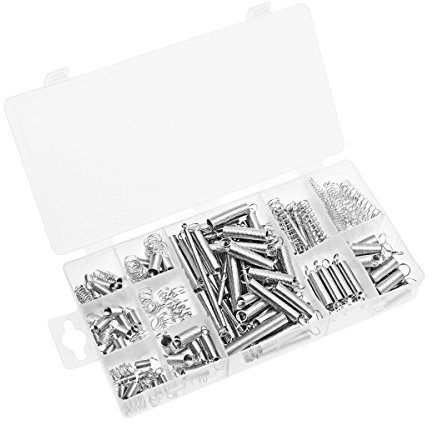 OUNONA 200 Stück Feder Sortiment Verzinkte Feder Set
