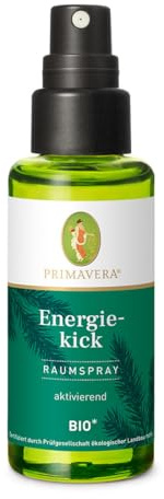 PRIMAVERA rumsspray energikick ekologisk 50 ml – aromdiffuser, aromaterapi – aktiverande – vegansk