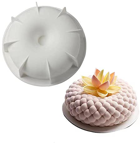 TUKE Multiple Garland Spiral Cake Silicone Mold Party Dessert Decorating Tools Mousse Baking Mould Kitchen Pastry Modle