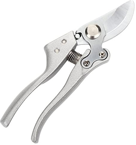 FUFRE Bypass, Forbici da potatura da giardino in acciaio ad alto contenuto di carbonio, cesoie da albero, forbici da giardino professionali per alberi e rami, 21 cm