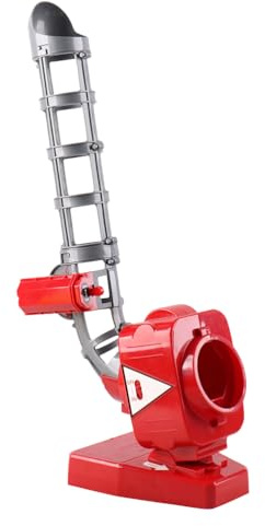 BESPORTBLE Automatic Baseball Trainer Toy for Boys and Girls and Children with Red Body, Self-motion Pitching Machine to Improve Motor Skills, for Indoor and Outdoor Practice