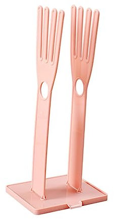 Alipis Glove Drying Rack and Drain Towel Storage Holder, Pink Multifunctional Removable Gloves Rack for Bathroom and Kitchen Shelves