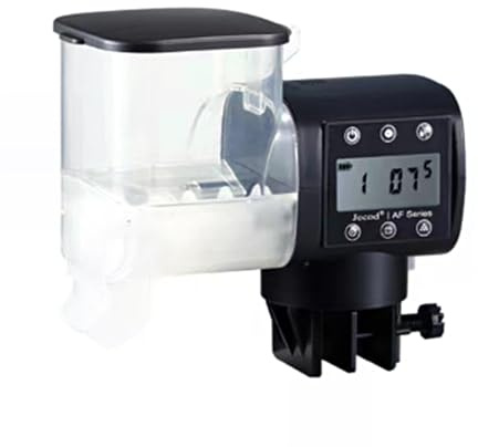 Thaookte Automatic Fish Feeder for Aquarium Fish Feeder, 500ml Large Capacity Auto Fish Feeder Dispenser, Moisture Pro-of Auto Fish Food Dispenser, Fish Tank Feeding Timer for Vacation Holiday Week
