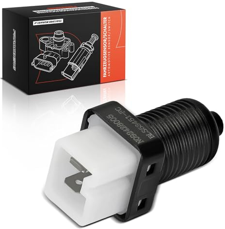 Frankberg Bremslichtschalter 2-polig 9619403780 | Kompatibel mit Xsara N1, C5 I Break DE, 405 II Break 4E, 406 Break 8E/F, 607 9D 9U, 206 Van