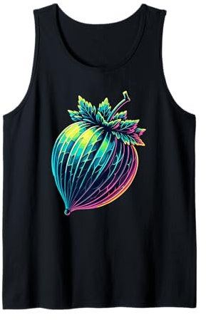 Paint Art Grosella Espinosa Grosellas Espinosas Camiseta sin Mangas