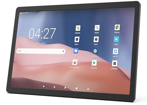Cytem Stationäres 16 Zoll (40,6cm) XXL Tablet (OHNE AKKU) IPS-WUXGA (1920x1200 Pixel) Touchscreen, 8 Kern CPU, Heimsteuerung, Automation, IP-Kamera-Monitor, Wandmontage geeignet.