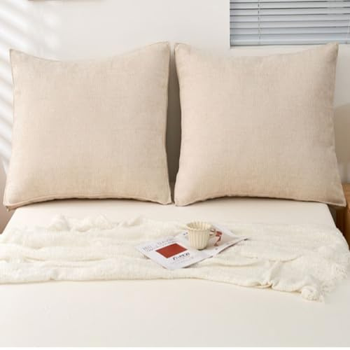 NEPHRA Großes Rückenkissen mit abnehmbarem Bezug für Bett und Sofa - Extra dick und dekorativ, aus PP-Baumwolle, ideal zum Entspannen, Spielen und Lesen(White,70x50x18cm (1pc))