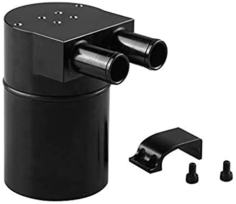 RULLINE 19mm Oil Catch Can Tank Compatible with BMW N54 335i 135i