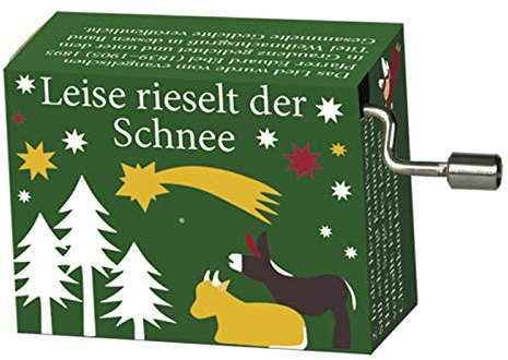 Fridolin Spieluhr Leise rieselt der Schnee Minidrehorgel Weihnachtslied