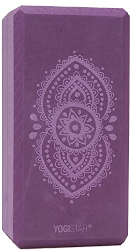 Yogablock yogiblock® basic - art collection - ajna chakra - aubergine