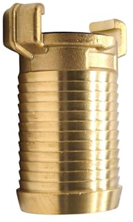 Riegolux 311311 Schlauchkupplung, Messing, 40 mm