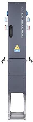 Columna de energía para camping, 2 unidades (2 x 230 V, 1 x 16 A, 1 x 230 V, campamento) Doktorvolt