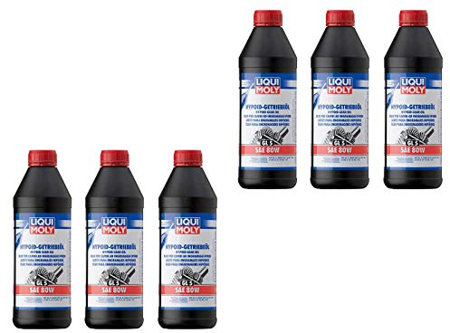 ILODA 6X Original Liqui Moly 1L Hypoid-Getriebeöl Gear Oil Öl (GL5) SAE 80W 1025