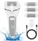 Czemo Lima Eléctrica Pies Pedicura Profesional Lima Durezas Pies Recargable Aparato de Pedicura eléctrico Eliminar las Durezas y las Callosidades Cuidado Pies con 3 Rodillos