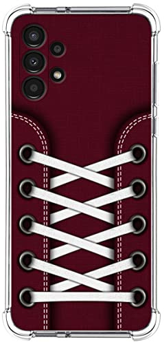 Tumundosmartphone Coque Silicone Anti-Chocs pour Samsung Galaxy A13 4G Design Chaussures 17 Dessins