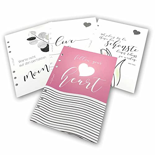 SinnWunder® Dashboards - Ringplaner-Cover – Deckblätter - Größe Din A5 (14,8 x 21 cm)